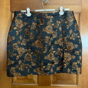 Fashion Union Jacquard Mini Skirt